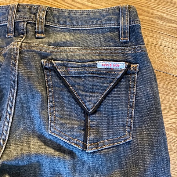 Sass and Bide Denim Low Rise Zipper Skinny Jeans - Picture 7 of 10